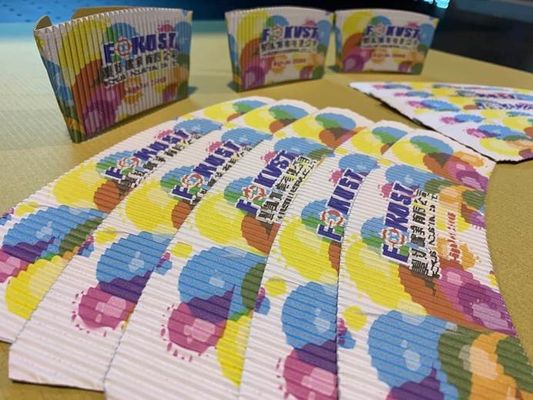 O pigmento de papel ondulado do ISO Flexo deslocou a tinta imprimindo