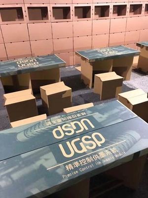 O pigmento de papel ondulado do ISO Flexo deslocou a tinta imprimindo