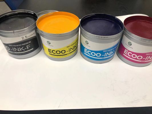 De alto brilho não para descascar a tinta imprimindo UV imprimindo deslocada de tinta 1Kg/Tin 11000rph favorável ao meio ambiente