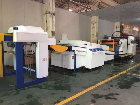 Máquina de revestimento global e pontual de verniz UV à base de água para cartão