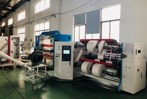 Talhadeira de papel térmica Rewinder 300m/min da etiqueta pegajosa
