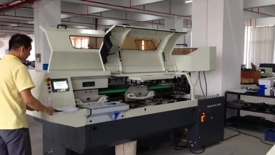 Máquina de emperramento PUR do livro de 360 Cycles/H que cola a única pasta da braçadeira
