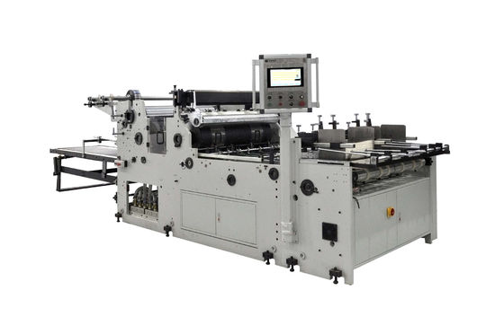 Máquina de Gluer da janela para a caixa de papel do presente que remenda o filme do PVC