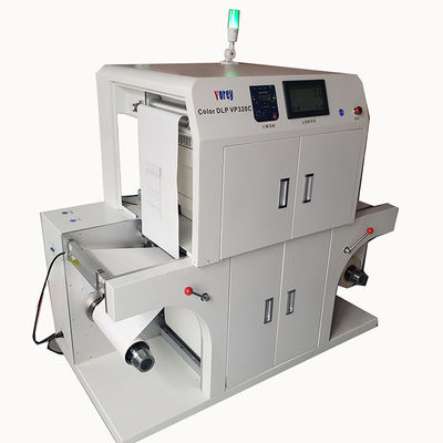 Máquina de impressão Multifunction da etiqueta 250um com motorista Die Cutter do ASC