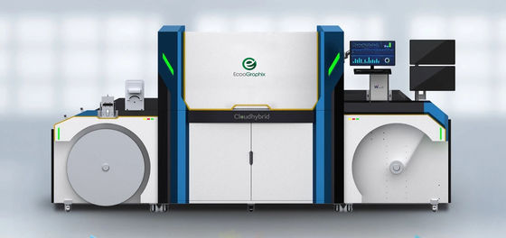 Máquina de impressão adesiva 10m/Min da etiqueta de Flexo da fita de papel