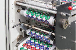 máquina cortando da etiqueta de 6m/Minute Digitas para os materiais de embalagem de papel