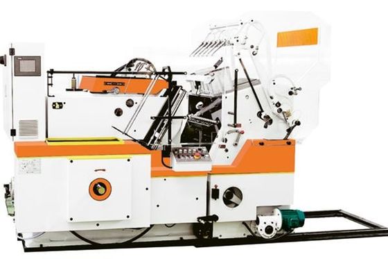 Folha automática do cartão que carimba a máquina cortando 2500shipping e manipulação