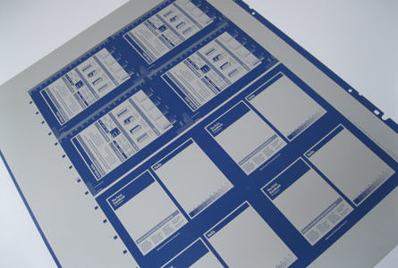 Impressão térmica resistente do jornal da placa do CTP do solvente da dupla camada