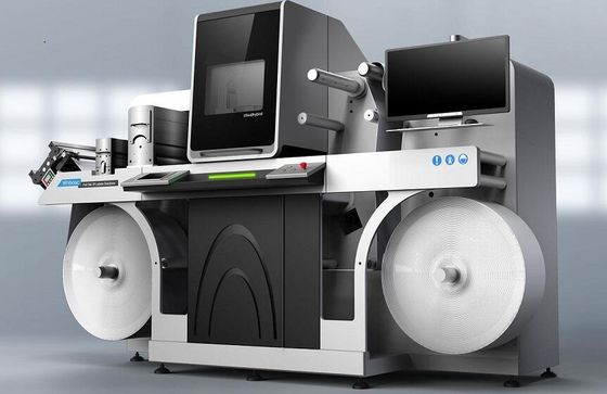 Impressora de Digitas do Inkjet do realce de Digitas com carimbo UV do verniz e da folha