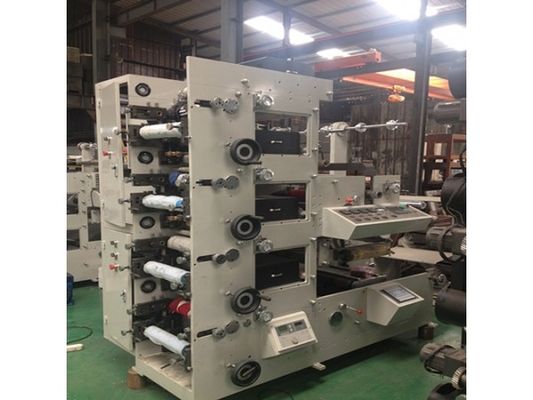máquina de 60m/Min Automatic Label Flexo Printing para a etiqueta adesiva