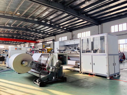 ECOO-T1400FA Máquina hidráulica de carregamento térmico sem eixo de corte de papel