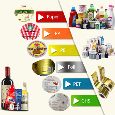 7.2m/Min Digital Label Printing Machine com tonalizador do EA dos meios de 330mm