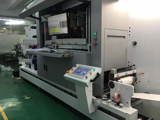 Uma vez que molda a máquina de impressão Piezo UV da etiqueta 75m/min