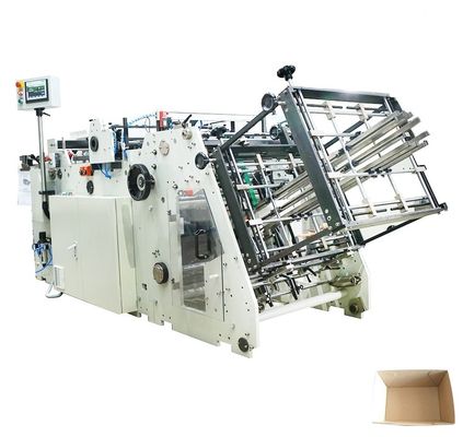máquina de fatura de caixa de papel de 200Pcs/Min Fast Food 600GSM