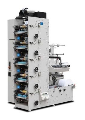 Largura Flexographic automática da impressora 310mm da etiqueta adesiva