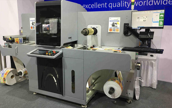 30M/Min Digital Label Enhancing Machine para plásticos deslocados