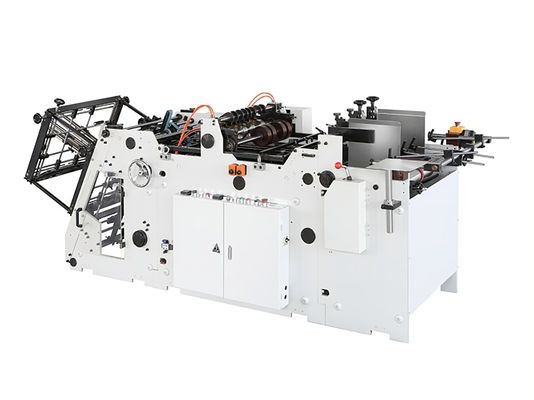 Máquina de encadernação da caixa do Hamburger para partes da caixa 200 do papel do alimento/minuto