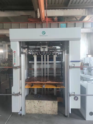 Máquina anulando cortando e de descascamento 1500mm do cartão de papel ondulado