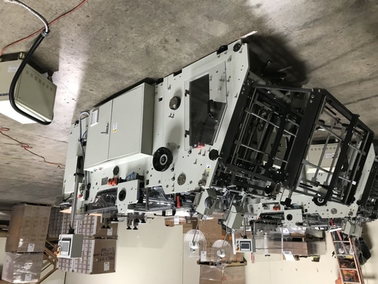 L-800A Máquina de embalagem de caixas de hambúrgueres para caixas de papel alimentar