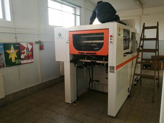 folha de 760×520mm que carimba a máquina cortando para a gravação do cartão