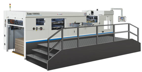 Máquina anulando cortando e de descascamento 1500mm do cartão de papel ondulado
