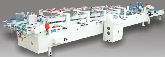 máquina de papel 4 de alimentação automáticos da cartonagem 280m/min dobrador de canto Gluer