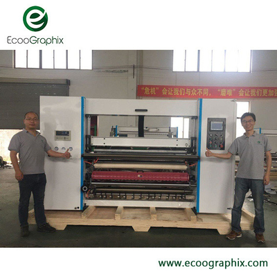 Máquina de recolocação de papel de corte térmico de 1400 mm para caixa de fax ATM ECG POS até rolos de papel Kraft