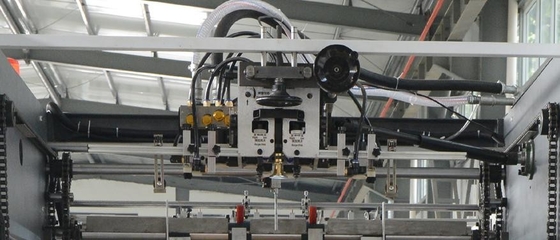 110M/Min Flute Laminator Machine For imprimiu o papel de cartão ondulado
