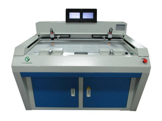 SDS 200 Máquina de perfuração pneumática de controlo de registo axial com alimentação de folhas perfeita