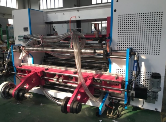 Máquina de recolocação de papel de corte térmico de 1400 mm para caixa de fax ATM ECG POS até rolos de papel Kraft
