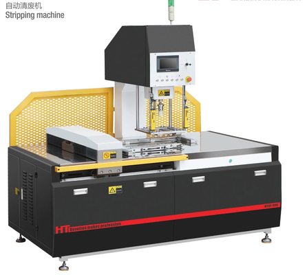 Folha de papel automática que carimba o controle cortando do PLC da máquina