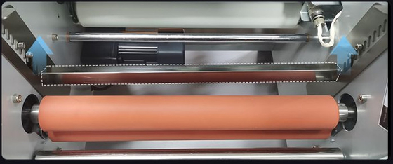 Máquina laminadora de flauta para aquecimento por infravermelho de escritório 5 m/min